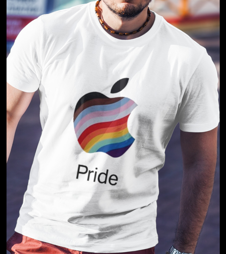 Apple Pride Rainbow T-Shirt