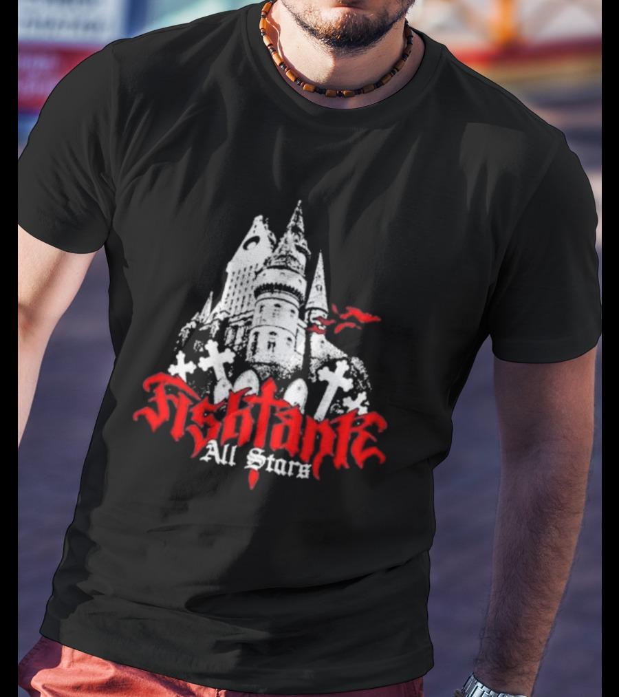 Fishtank All Stars Vampire Castle With Crosses T-Shirt