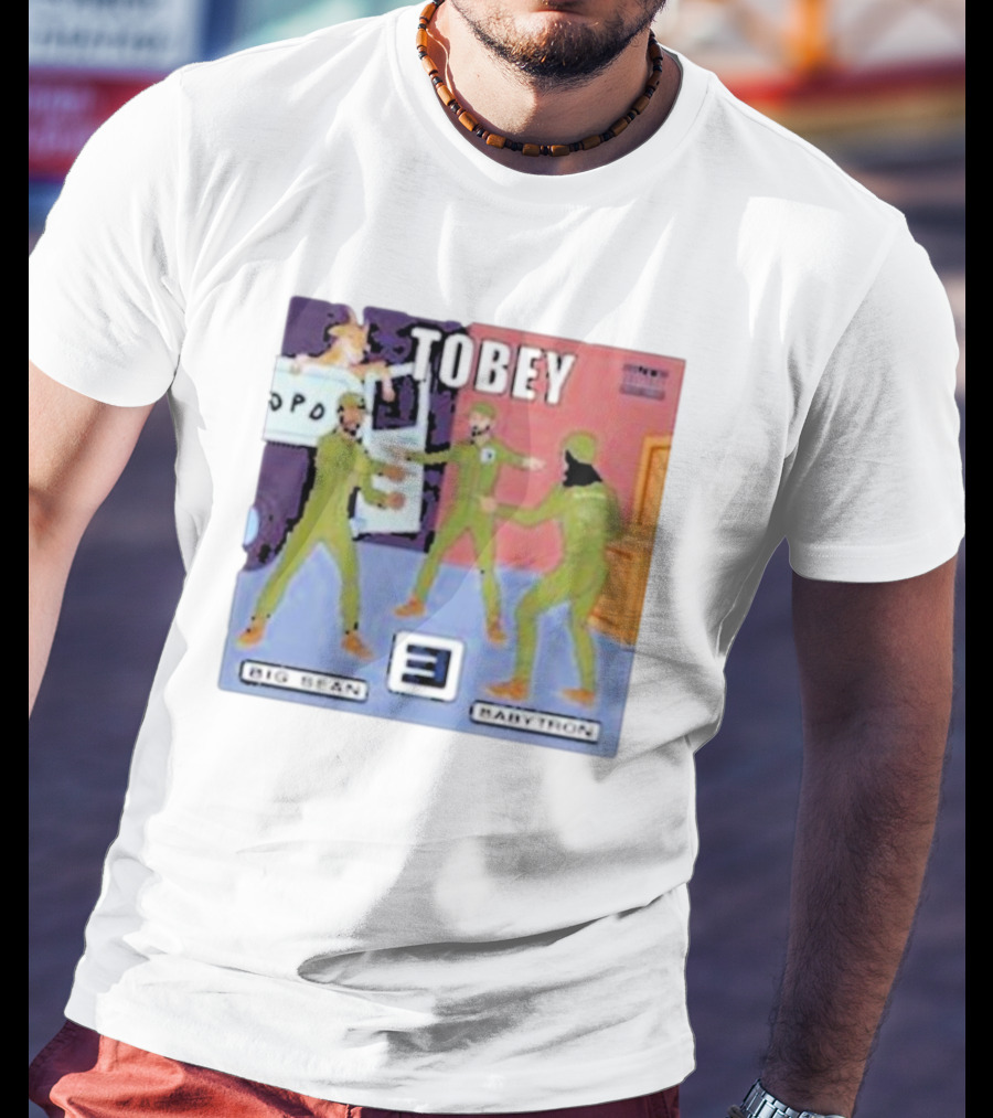 Eminem Tobey Big Sean BabyTron Meme Three Spider-Men Arms T-Shirt