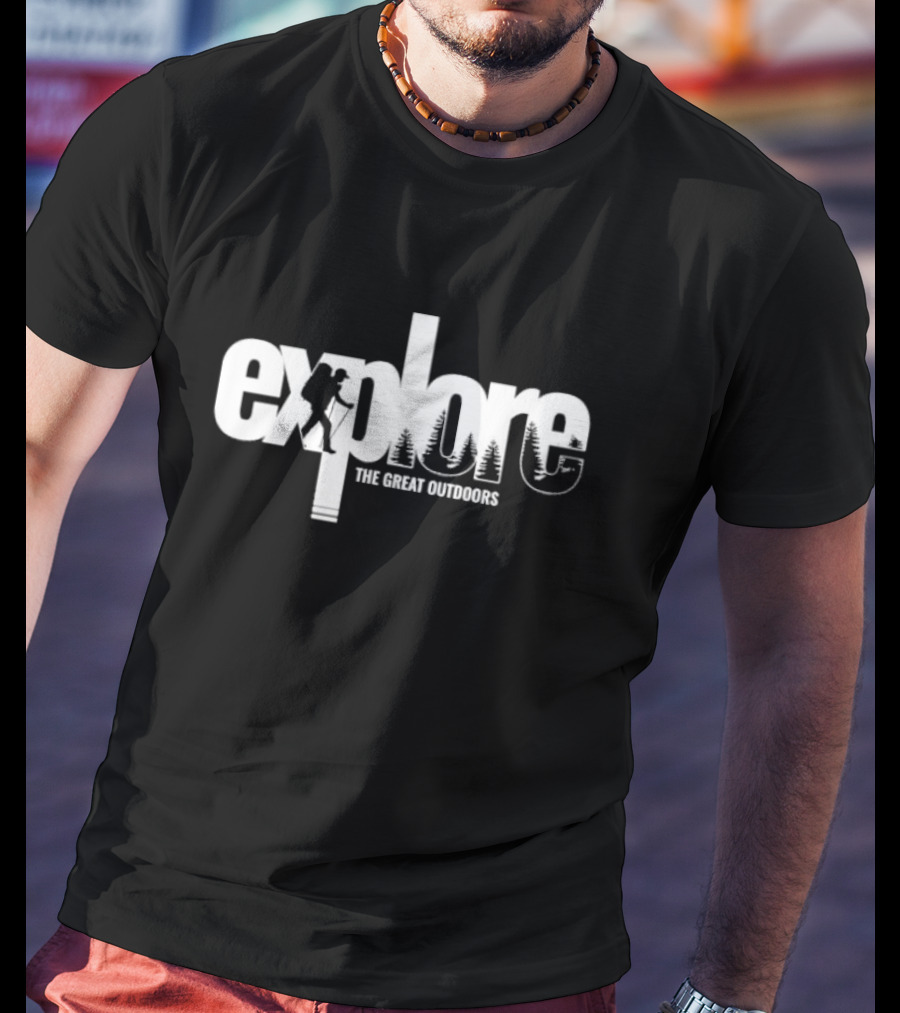 Explore The Great Outdoors Climbing Adventure T-Shirt