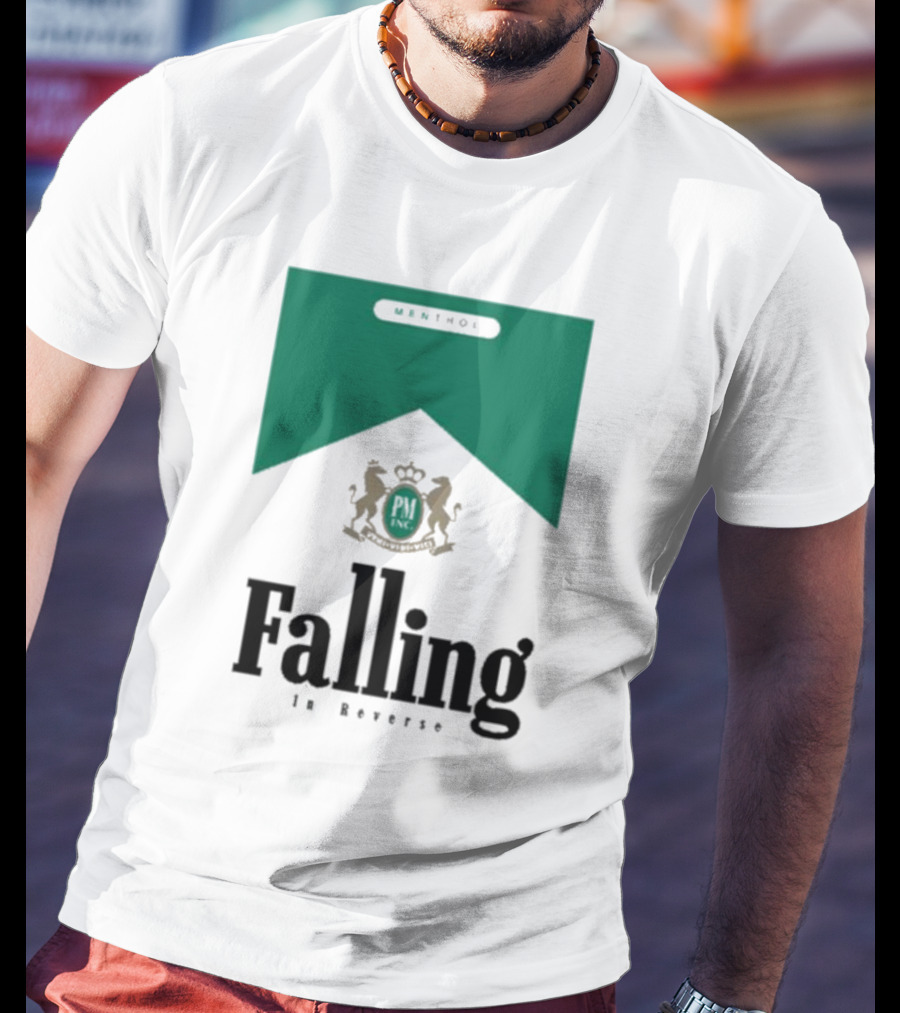 Falling In Reverse Menthol PM INC Lions Crest T-Shirt