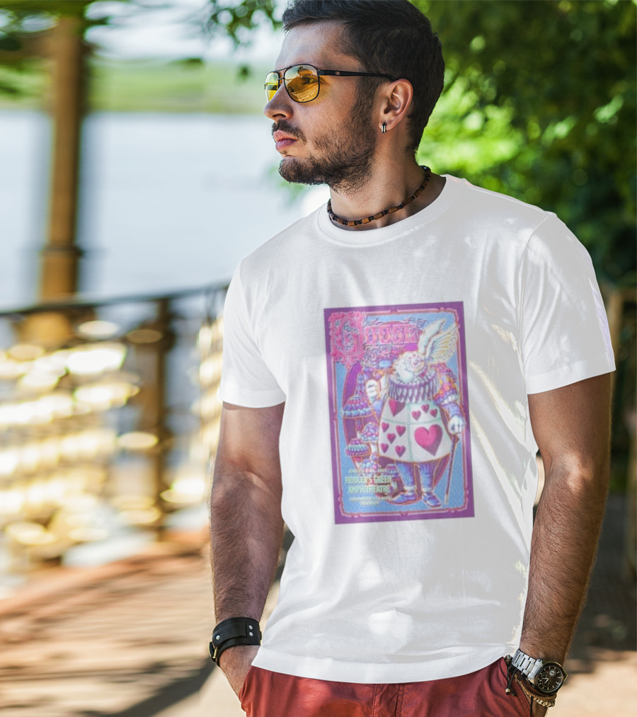Goose At Fiddler's Green Amphitheatre Denver Wonderland T-Shirt