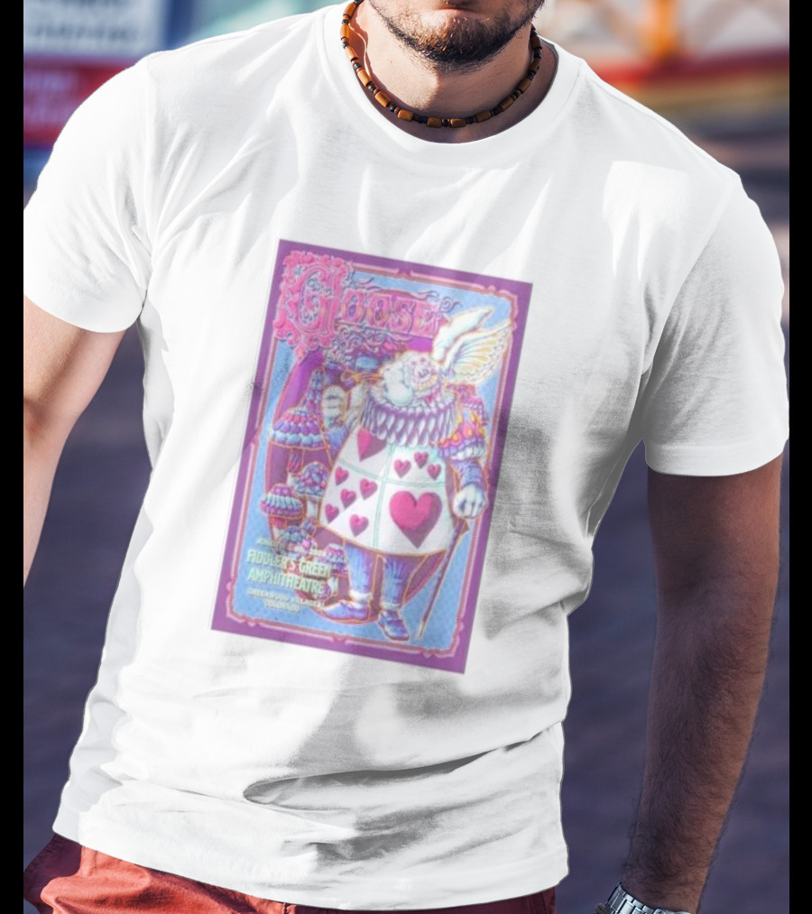 Goose At Fiddler's Green Amphitheatre Denver Wonderland T-Shirt