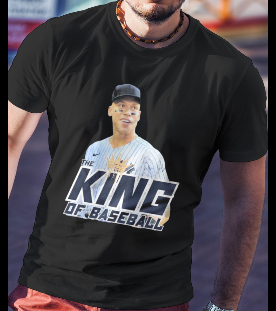 Aaron Judge The King Of Baseball T-Shirt