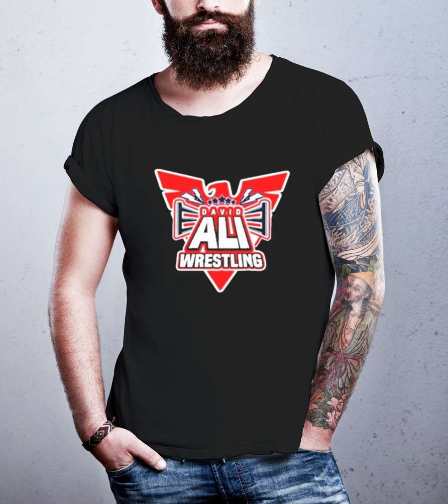 David Ali Wrestling USA Double-sided T-Shirt
