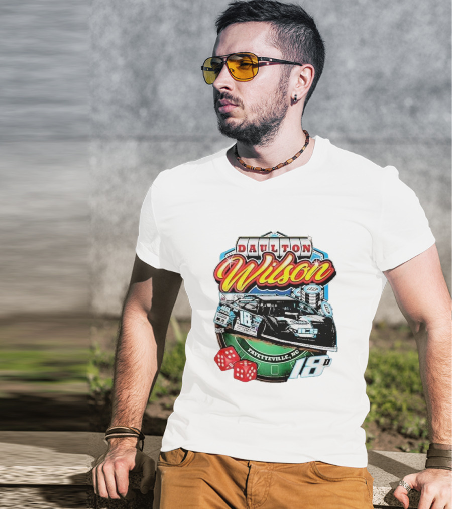 Daulton Wilson Gamblin Man 18 Race Car Fayetteville NC T-Shirt