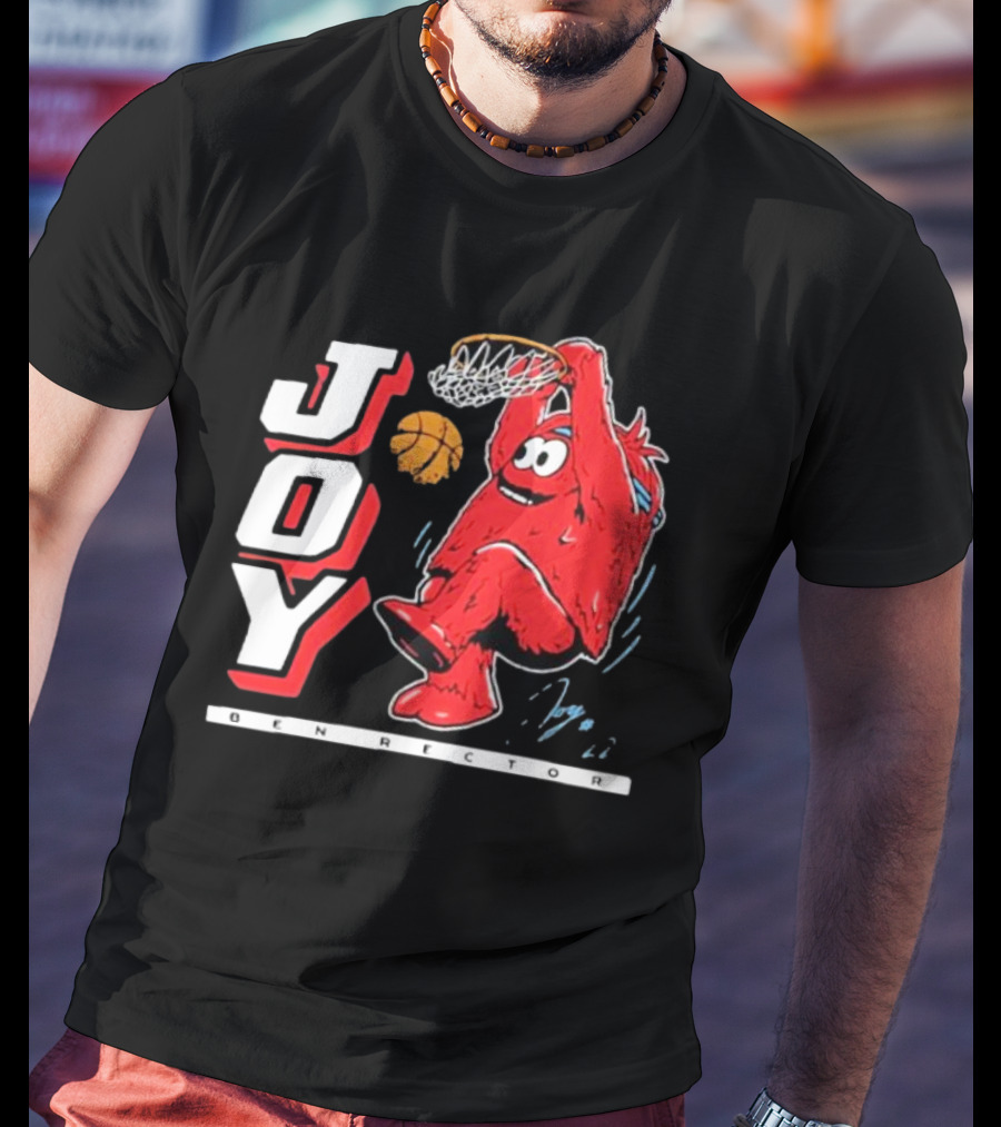 Ben Rector Joy Basketball Dunking T-Shirt