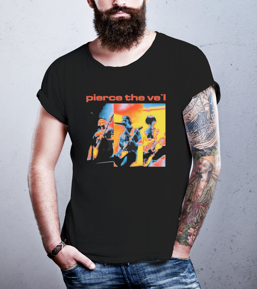 Pierce The Veil Rock Sound Issue 304 Psychedelic Band Performance T-Shirt