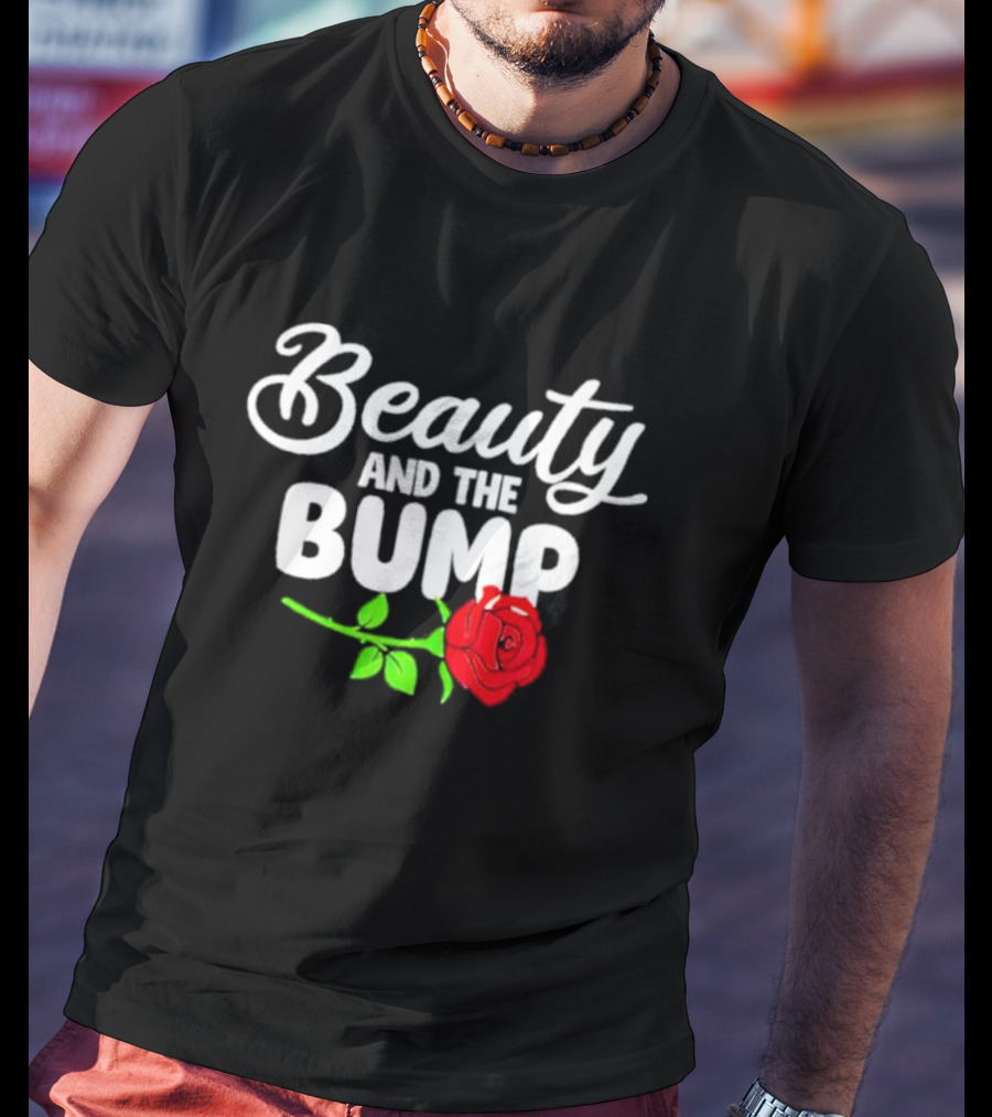 Beauty And The Bump Rose T-Shirt