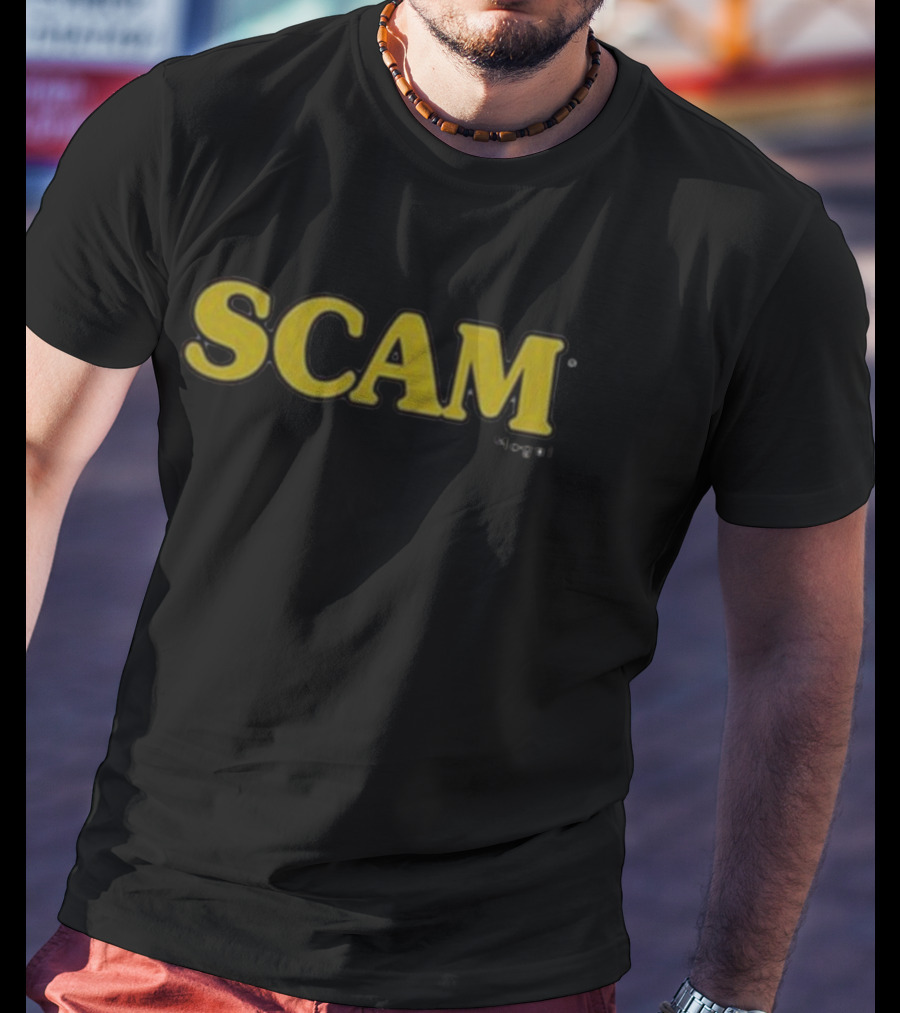 SCAM Wig Scam Mogul T-Shirt