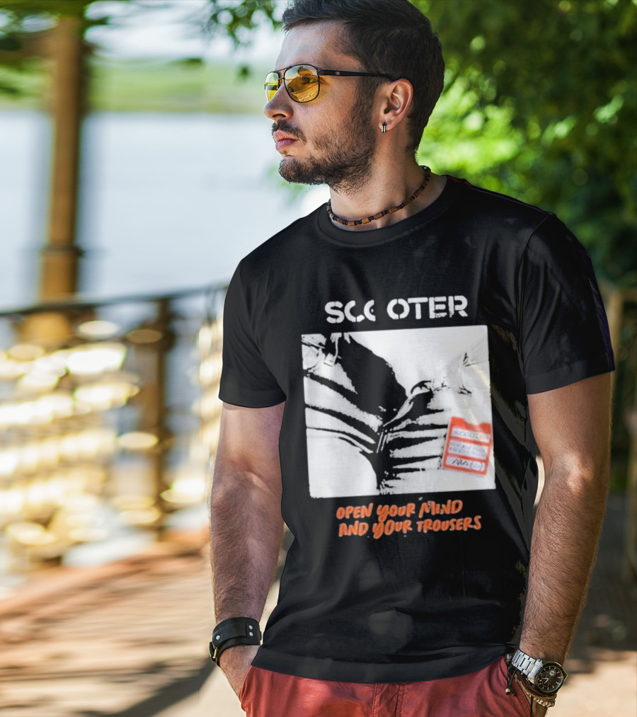 Scooter Open Your Mind And Your Trousers Scooter ICE Volume 1 ETA 10:15xl T-Shirt