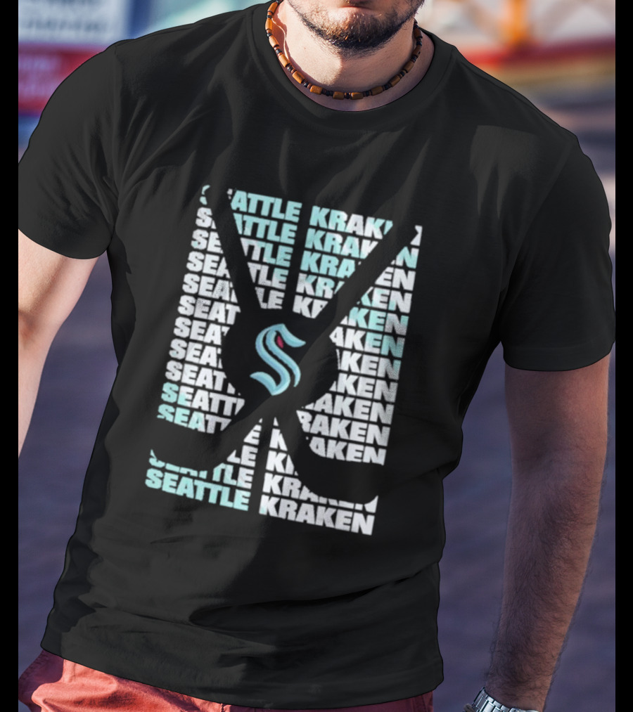Seattle Kraken Youth Hockey Seattle Kraken Box T-Shirt