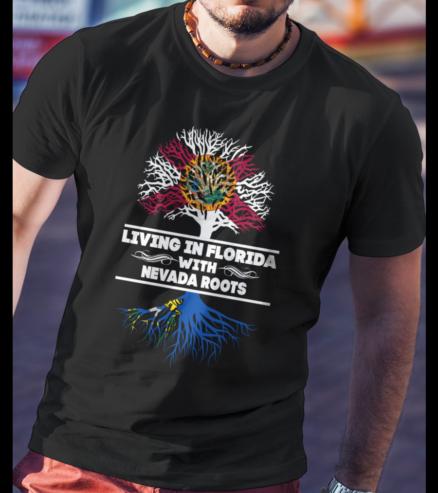 Florida Residency Nevada Heritage Tree T-Shirt