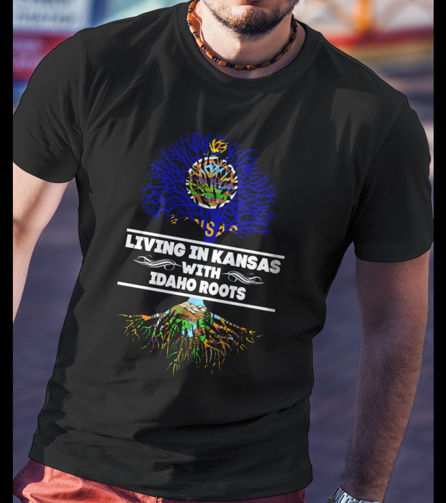 Kansas Lifestyle Embracing Idaho Heritage Roots T-Shirt
