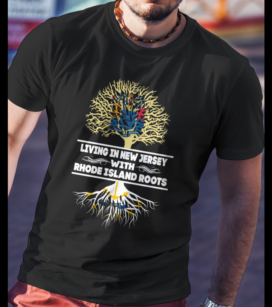 New Jersey Life Rhode Island Heritage Tree T-Shirt