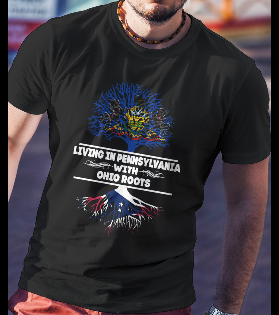 Pennsylvania Pride Ohio Heritage Tree Crest T-Shirt