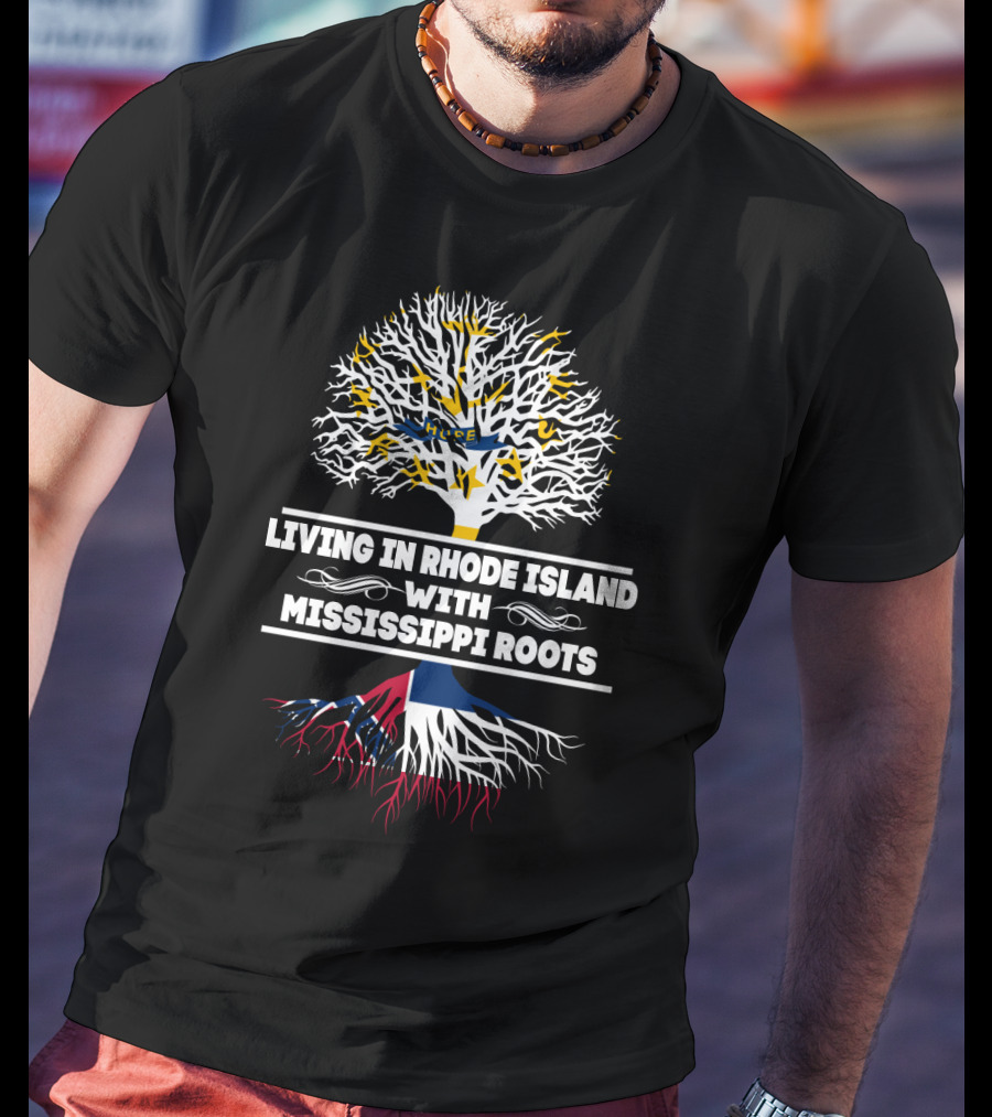 Rhode Island Life Mississippi Heritage Tree T-Shirt
