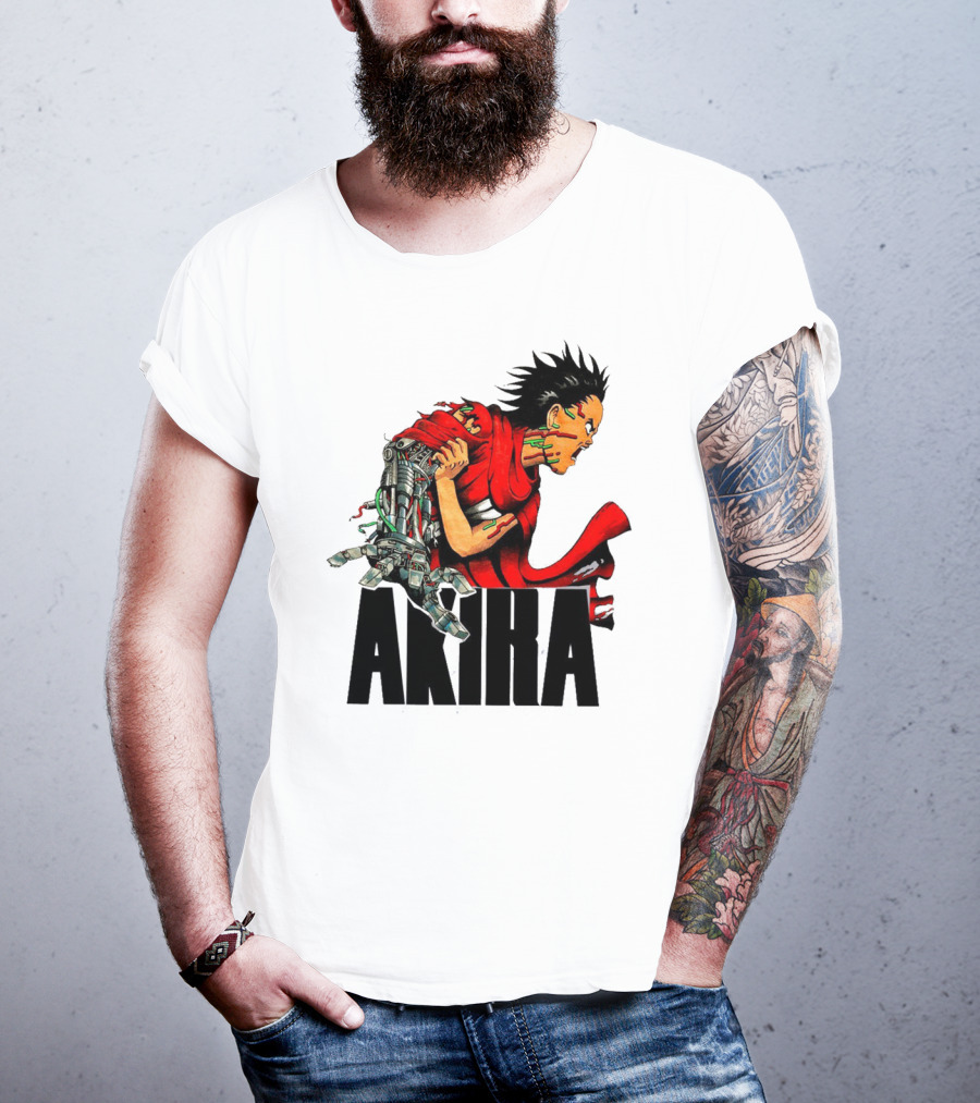 AKIRA TETSUO VtG 80s Manga Anime Comic Movie Cyberpunk T-Shirt