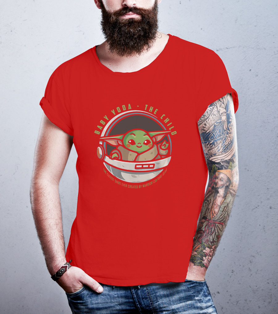 Baby Yoda The Child The Cutest Shirt Ever Created Warrior Culture Gear T-Shirt