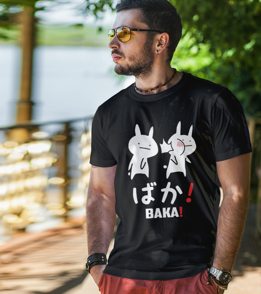 Anime Baka Rabbit Slap BAKA Japanese T-Shirt