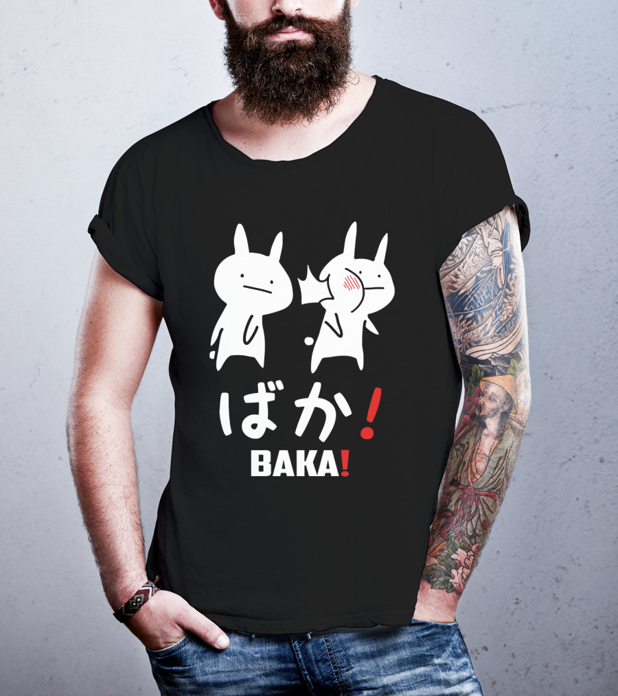 Anime Baka Rabbit Slap BAKA Japanese T-Shirt