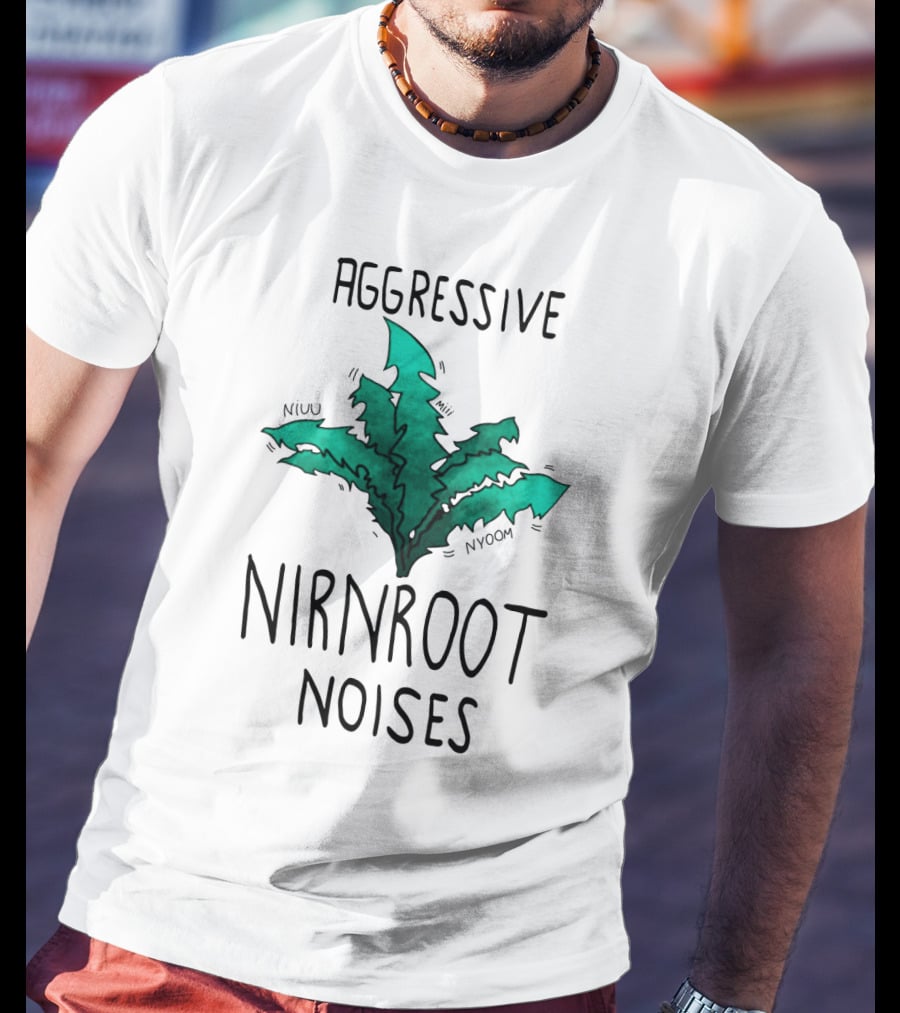 Aggressive Nirnroot Noises Niuu Nyoom Miii T-Shirt