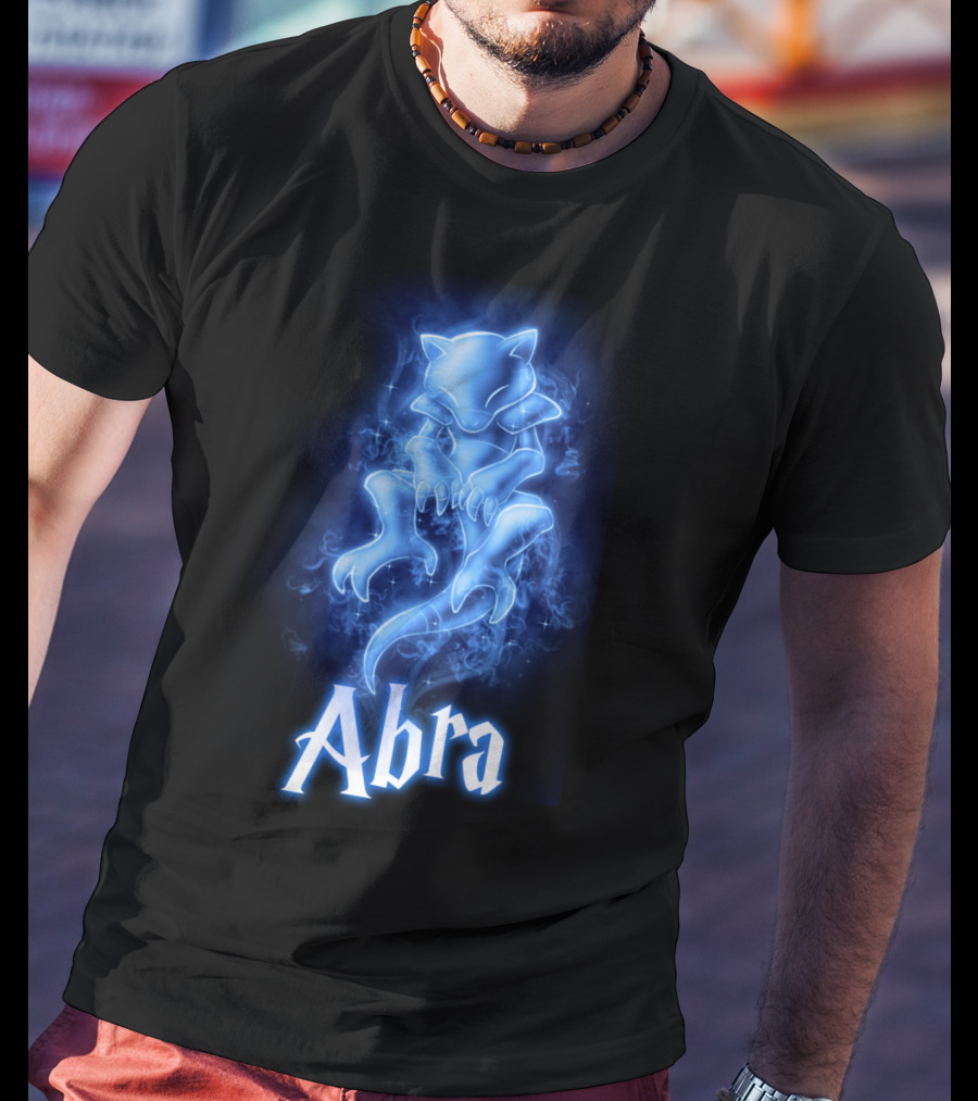 Abra Pokémon Patronus Luminescent Aura T-Shirt