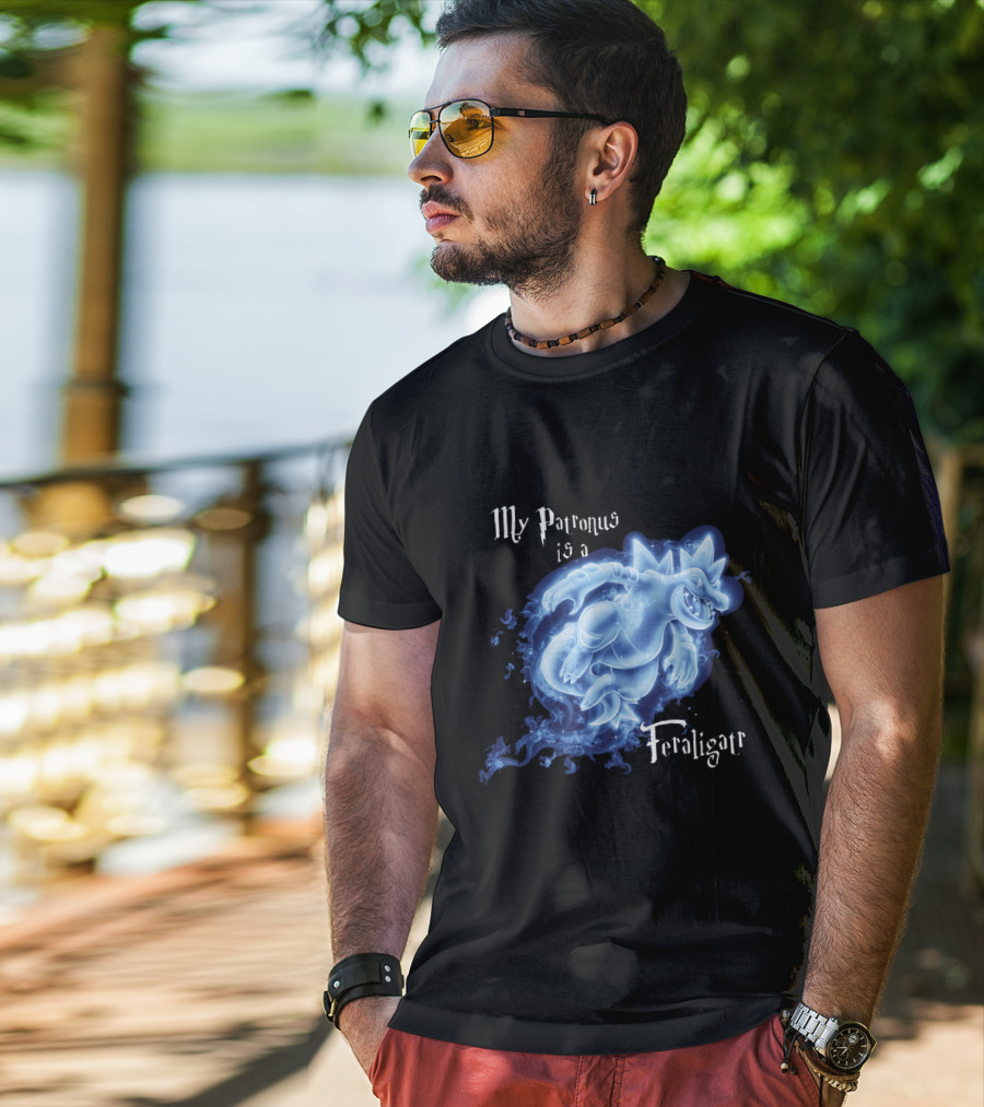 My Patronus Is A Feraligatr Pokemon Patronus T-Shirt