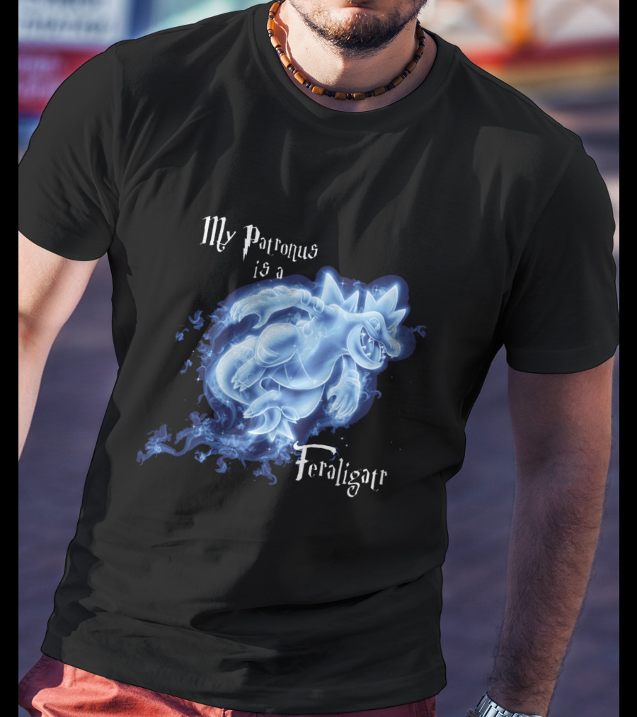 My Patronus Is A Feraligatr Pokemon Patronus T-Shirt