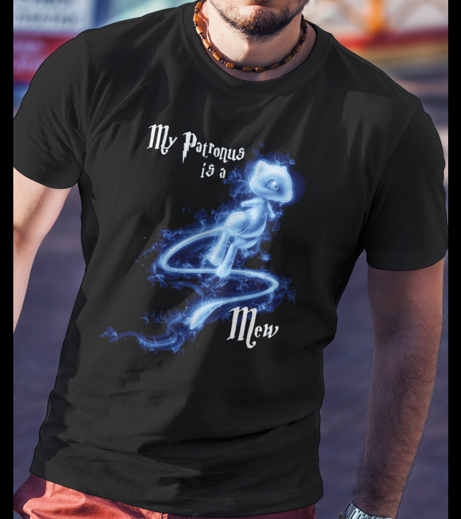 My Patronus Is A Mew Pokemon T-Shirt