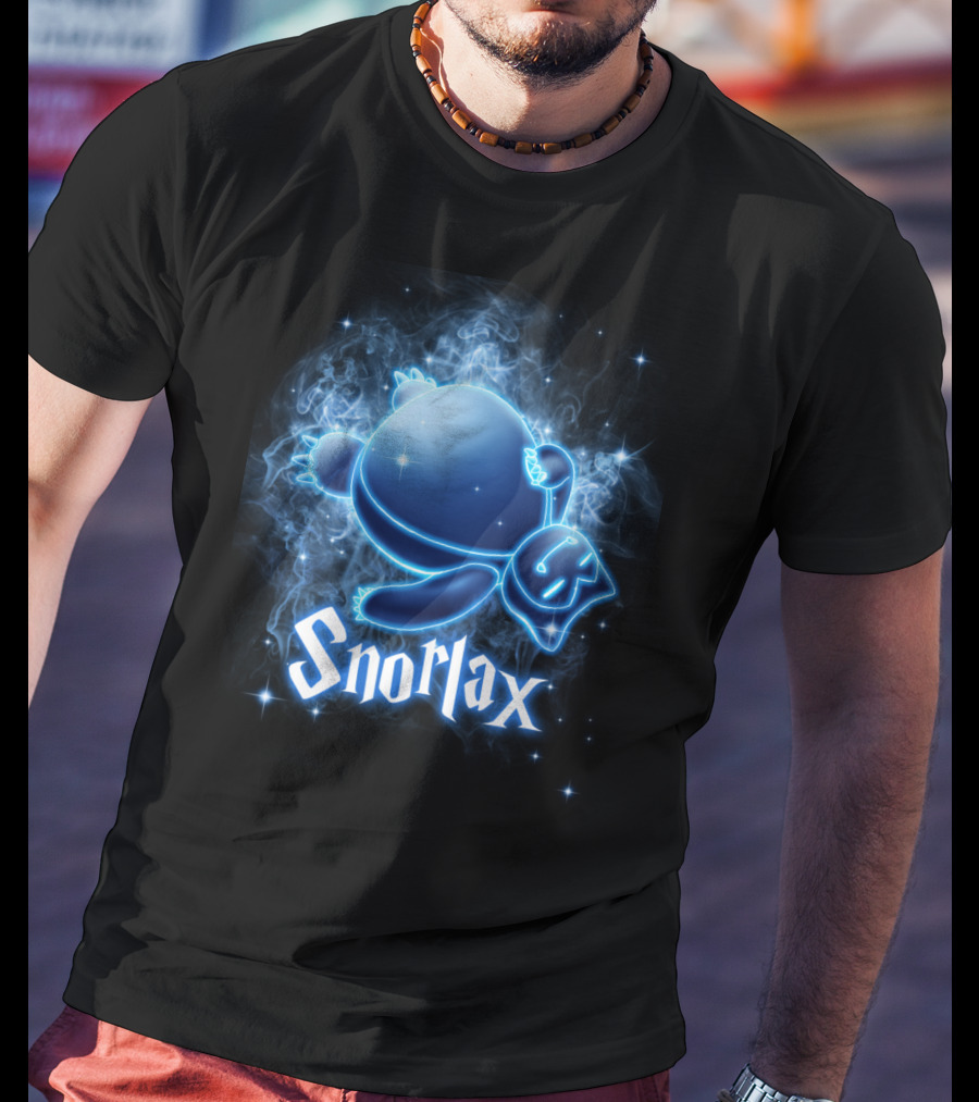 Snorlax Pokemon Patronus Magic T-Shirt