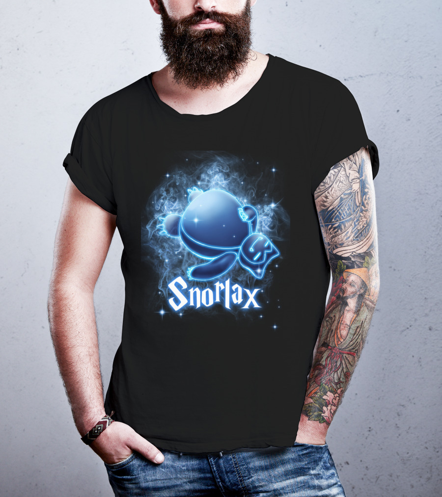 Snorlax Pokemon Patronus Magic T-Shirt