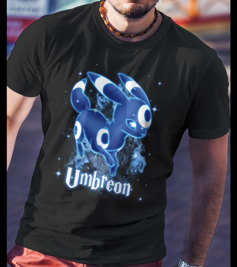 Umbreon Pokemon Patronus Magical Creature Aura T-Shirt