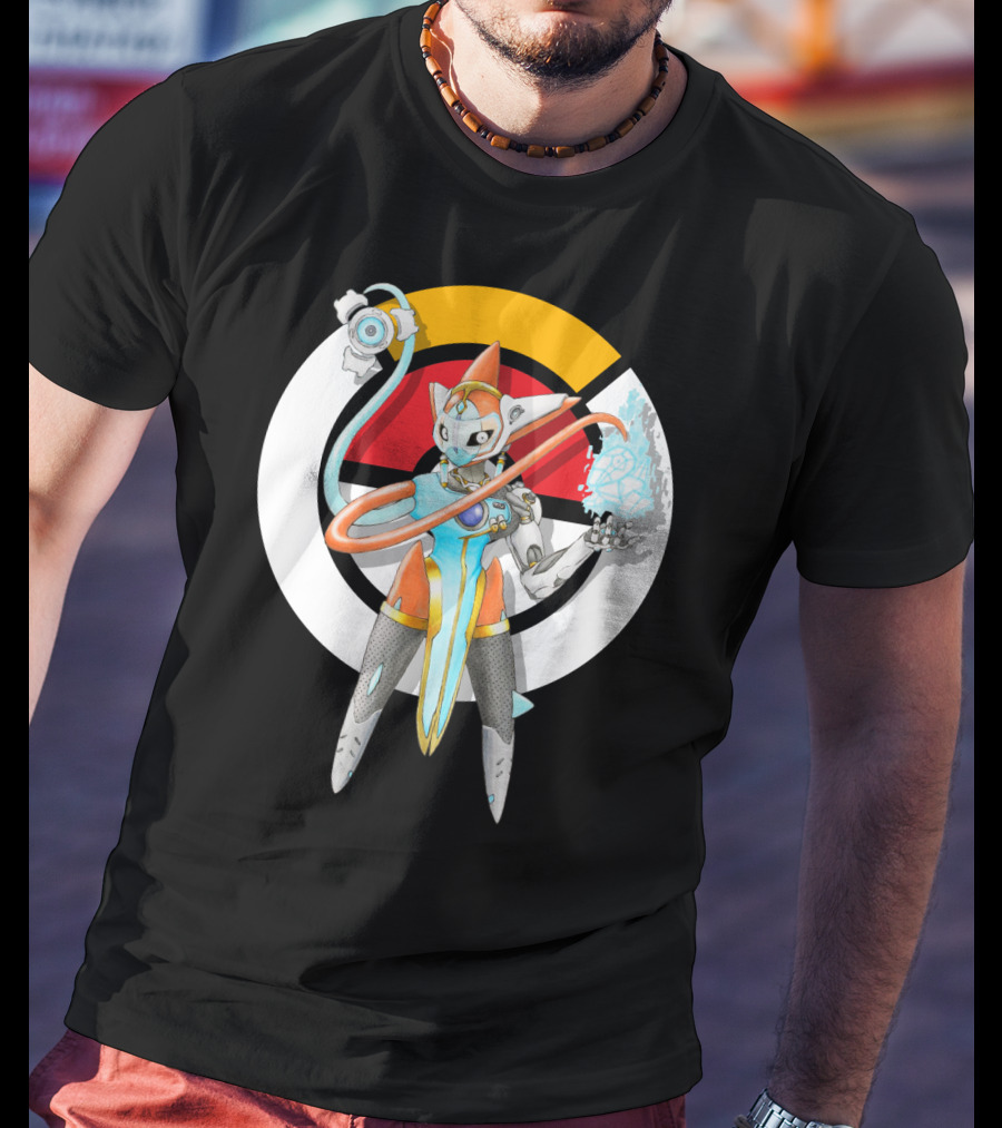 Pokemon Deoxys X Overwatch Symmetra Mashup T-Shirt