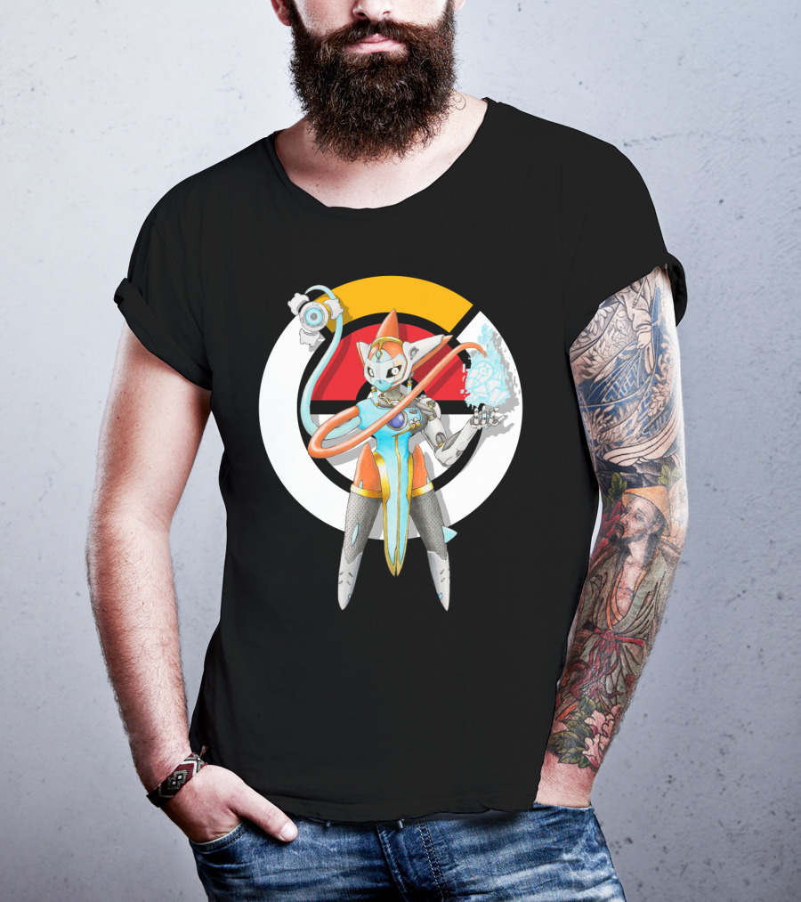 Pokemon Deoxys X Overwatch Symmetra Mashup T-Shirt