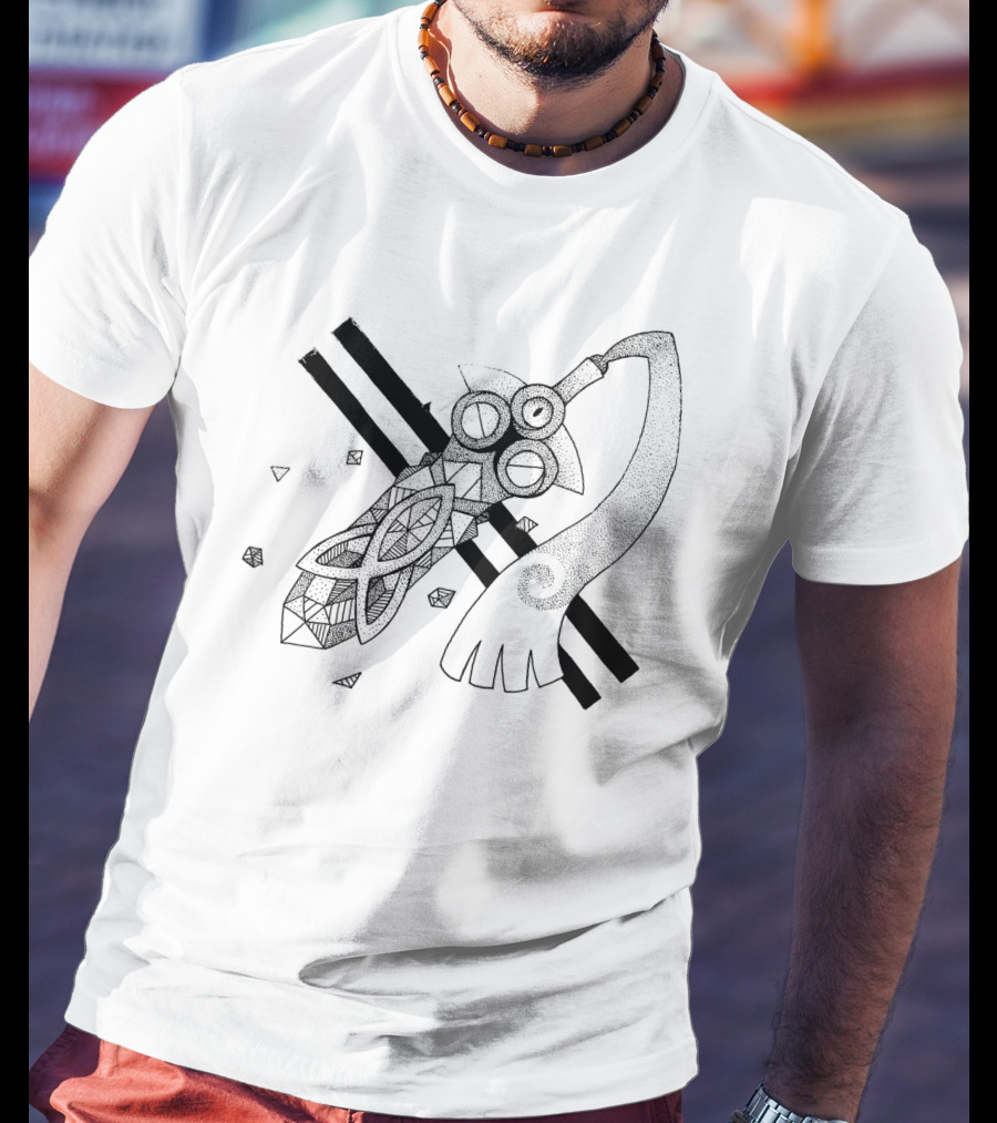 Geometric Honedge Pokemon Artistic T-Shirt