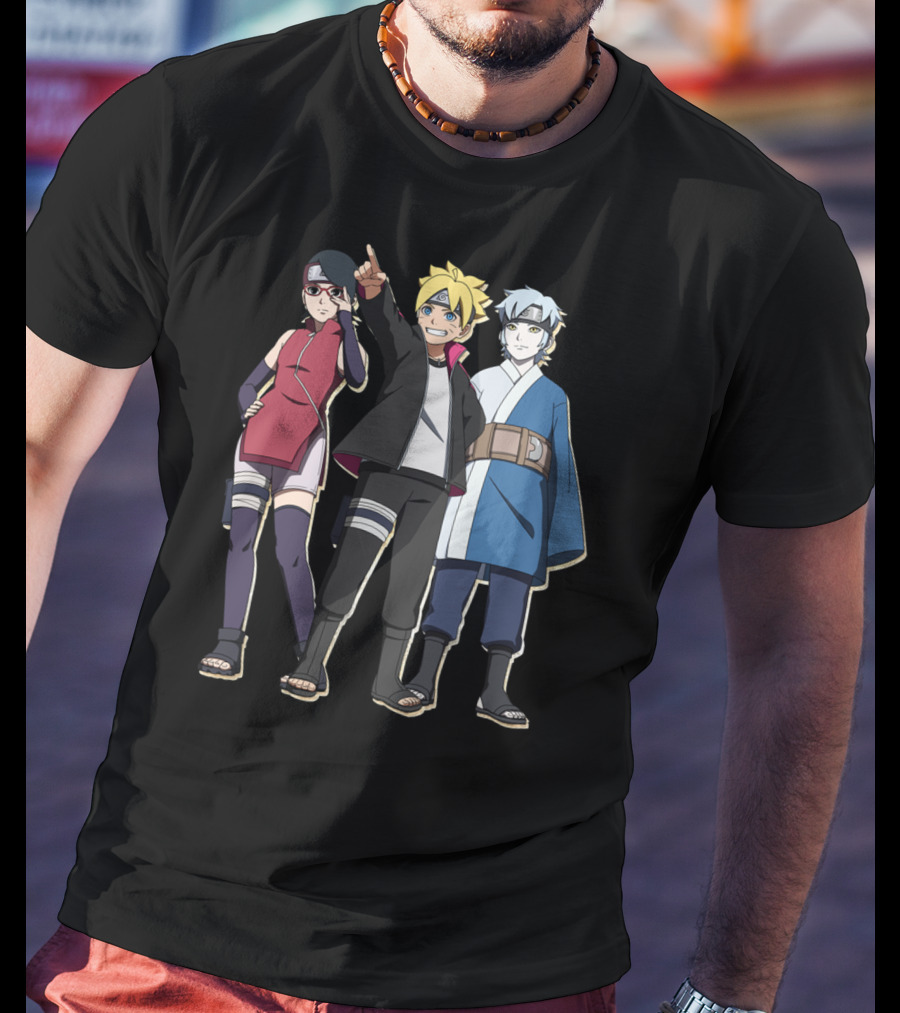 Boruto Sadara Mitsuki Team T-Shirt