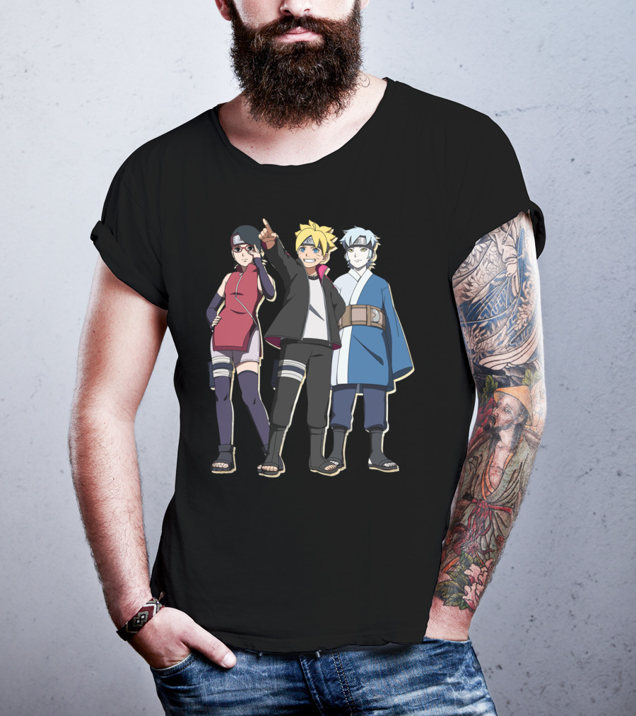 Boruto Sadara Mitsuki Team T-Shirt