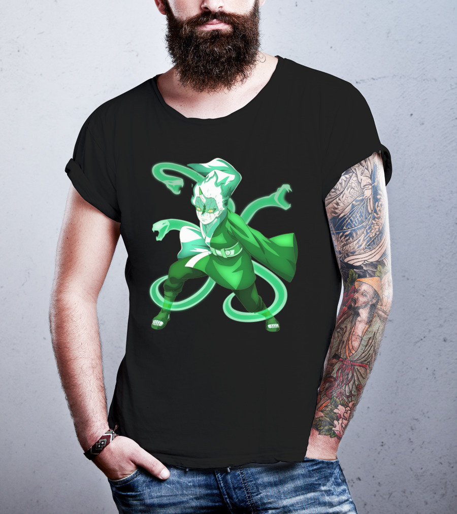 Mitsuki Orochimaru Anakins Striking Green Aura Power Form T-Shirt