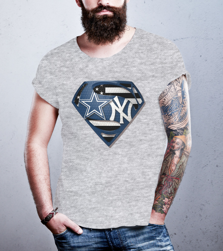 Super Cowboys Yankees Star T-Shirt