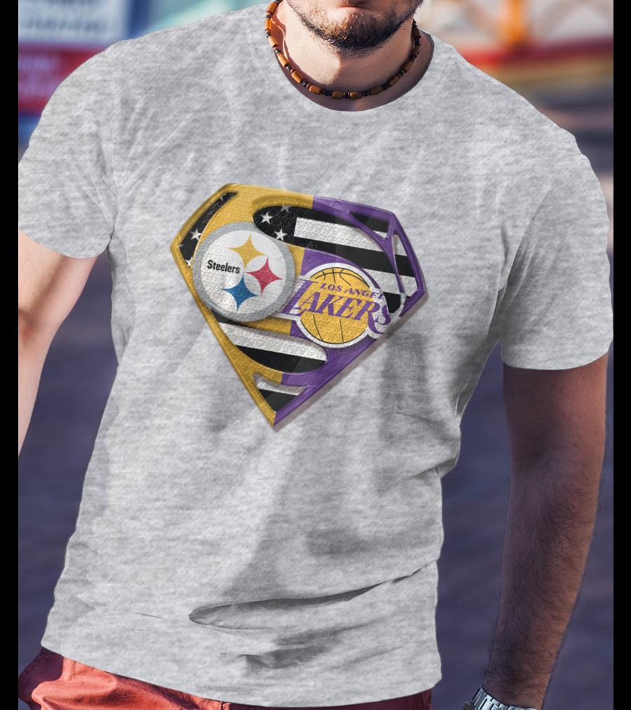 Steelers Los Angeles Lakers Super T-Shirt