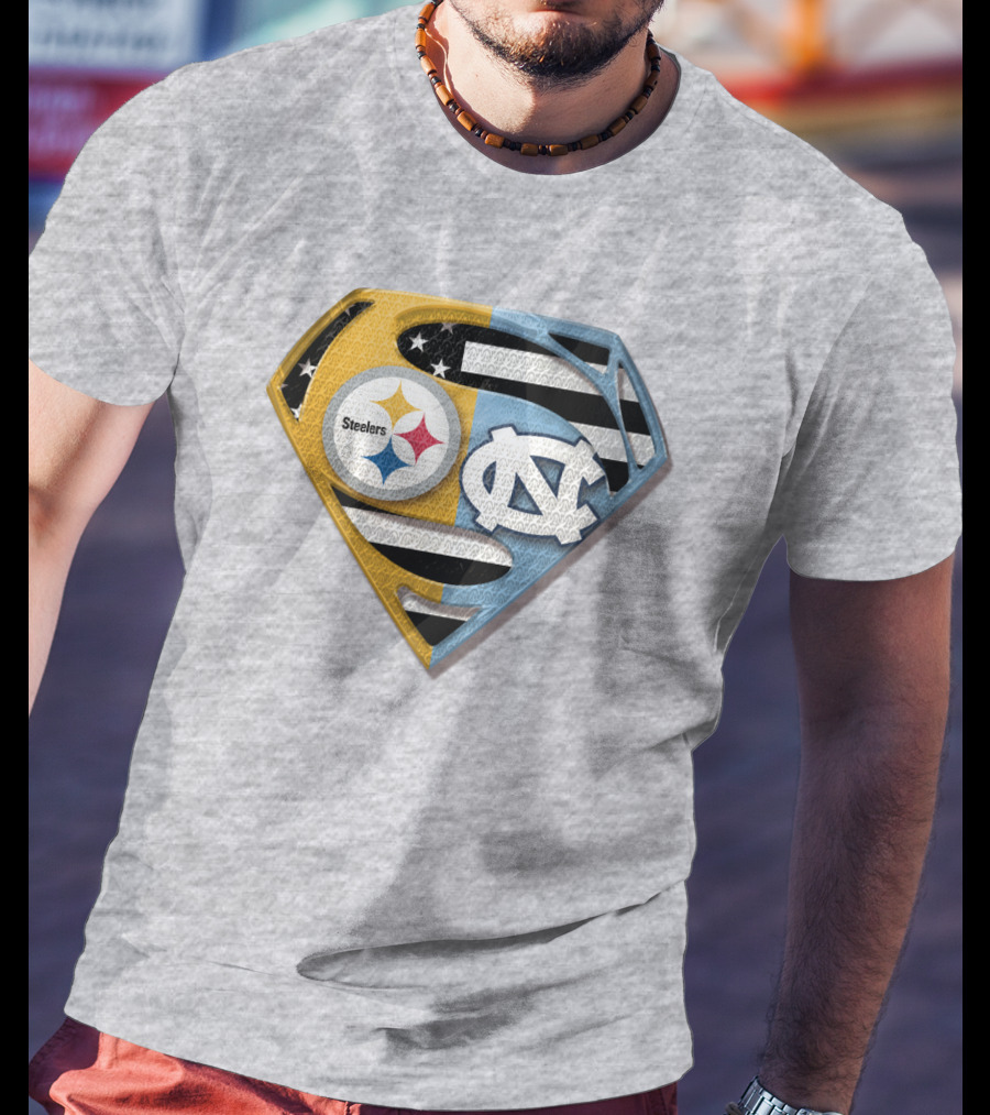 Steelers Nc Superman T-Shirt