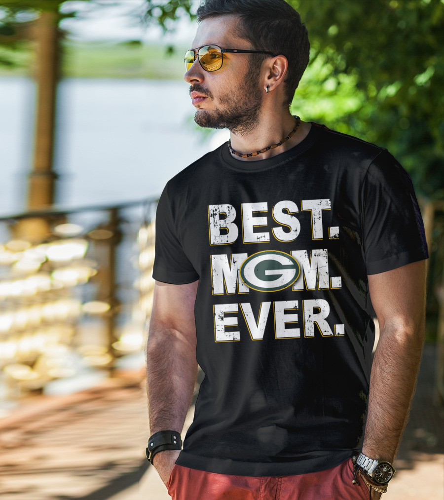Best Mom Ever Green Bay Packers T-Shirt