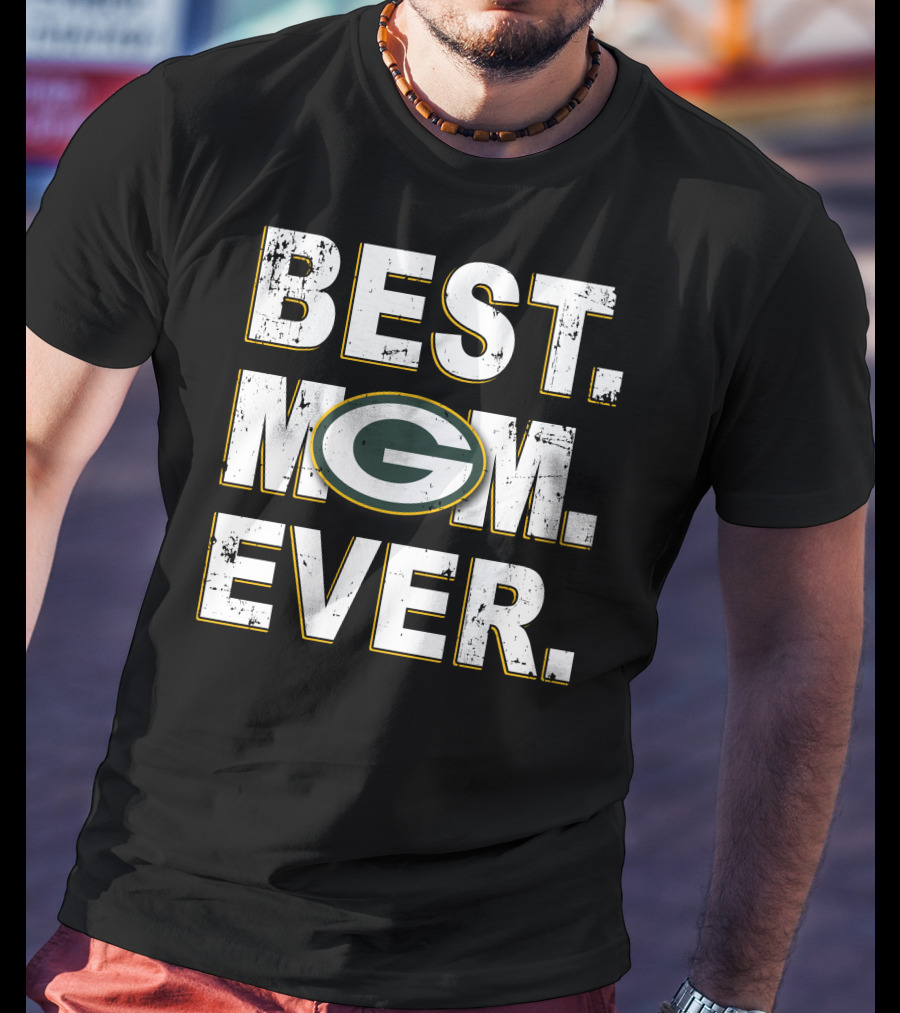 Best Mom Ever Green Bay Packers T-Shirt