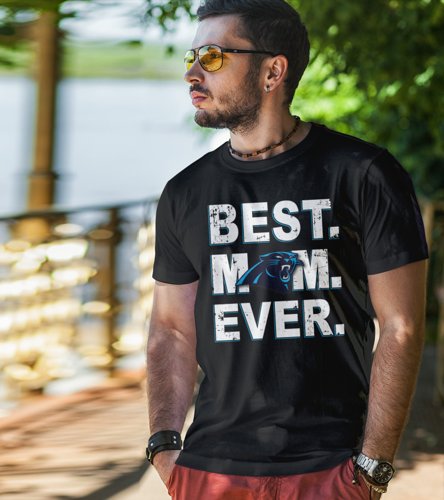 Best Mom Ever Panthers T-Shirt