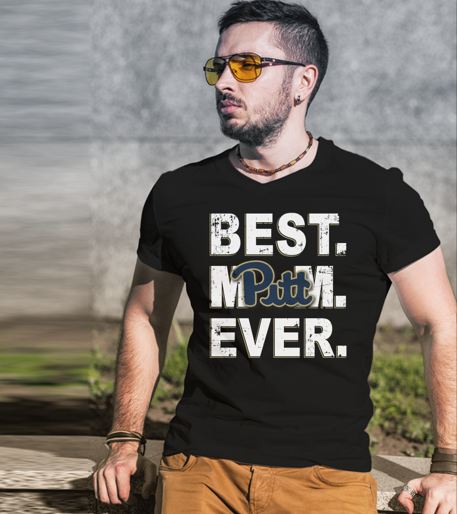 Best Mom Ever Pitt Panthers T-Shirt