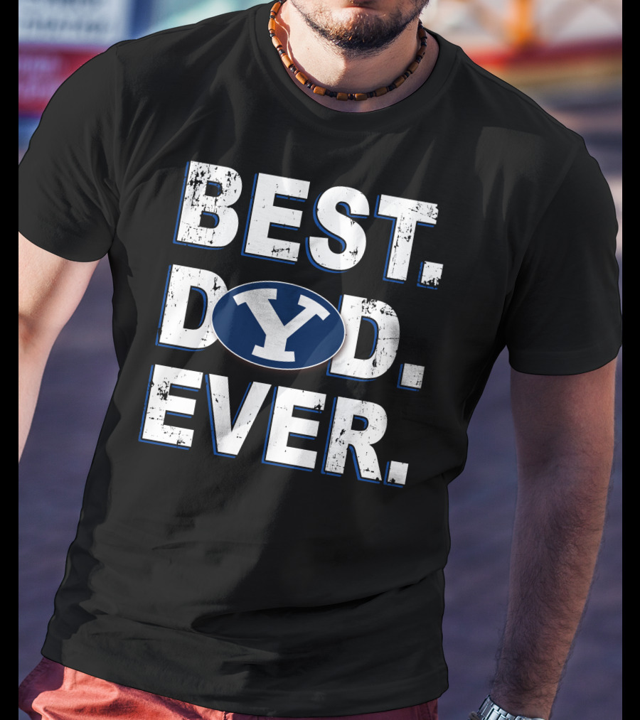 Best Dad Ever Byu T-Shirt
