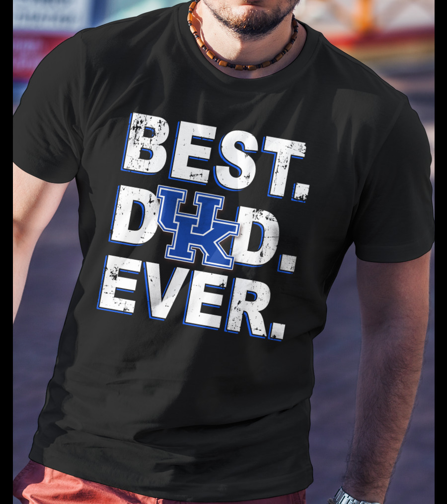 Best Dad Ever Uk Wildcats T-Shirt