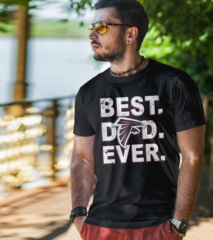 Best Dad Ever Atlanta Falcons T-Shirt