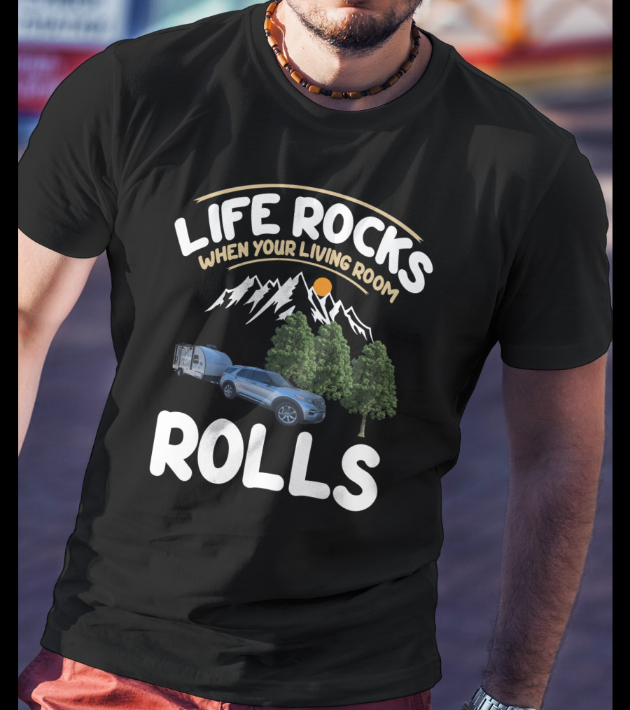Life Rocks When Your Living Room Rolls RPod 195 T-Shirt